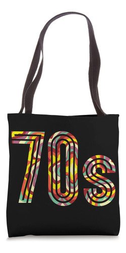 Retro 70s 1970 Vintage Seventies Party 1970s Bolsa De Tela