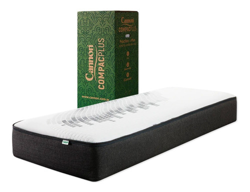 Colchon Cannon Compac Plus 35k Espuma 80x190 En Caja Premium