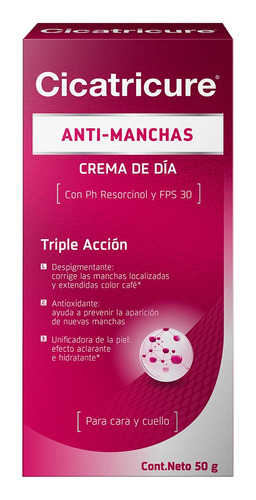 Cicatricure Crema De Día Anti-manchas X 50 Grs