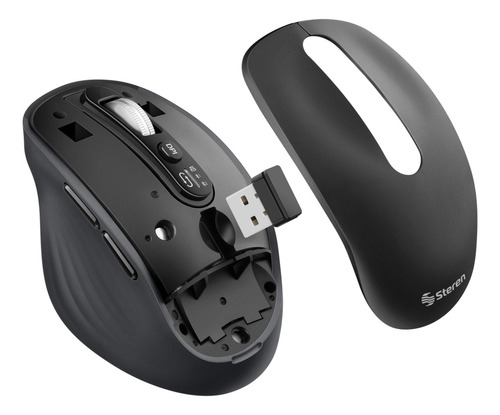 Mouse Bluetooth*/ Rf, Multiequipo Con Batería Recargable 10