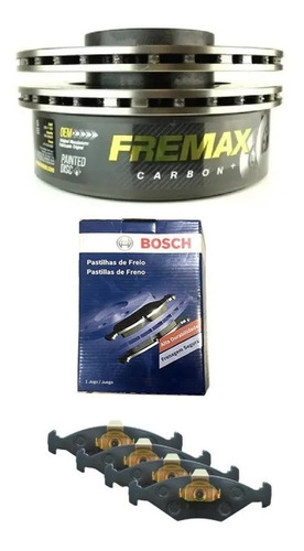 Kit Discos Pastilhas De Freio Fiat Linea 1.8 16v 2013 2014