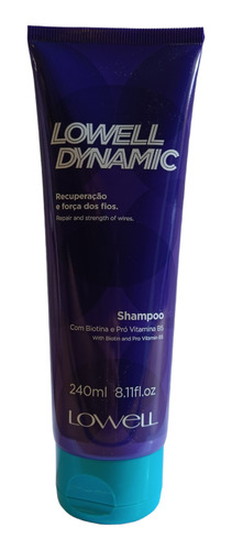 Dynamic Lowell Shampoo Crescimento Capilar E Força Dos Fios