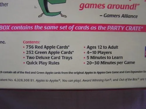 A El Juego De Comparaciones Hilarantes Party Box