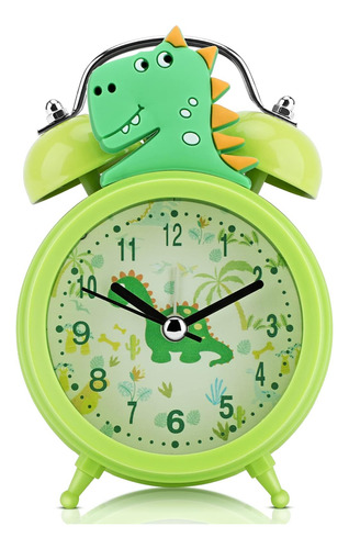 Reloj Despertador De Dinosaurio Para Niños, Bonita Decoració