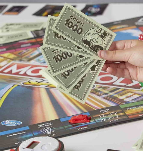 Imagen 5 de 6 de Monopoly Speed, Juego De Mesa Familiar En Español, Hasbro