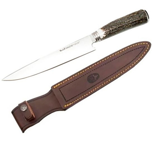 Cuchillo Muela Gaucho 16a Hoja 16cm Vaina Cuero España