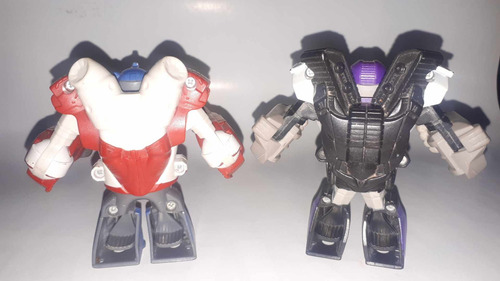 Figura Transformers Optimus Prime & Megatron Battle Master (Usado)