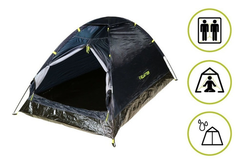 Imagen 4 de 10 de Carpa Para 2 Personas Liviana Camping Trekking - Klatter