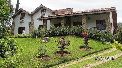 Imagem 1 de 21 de Chácara 2.000m2, Sobrado, Condomínio Fechado, 4 Dormitórios, 2 Suítes, Piscina, 10 Vagas, Churrasqueira, Sauna, Área De Lazer - Ch00108 - 69739716
