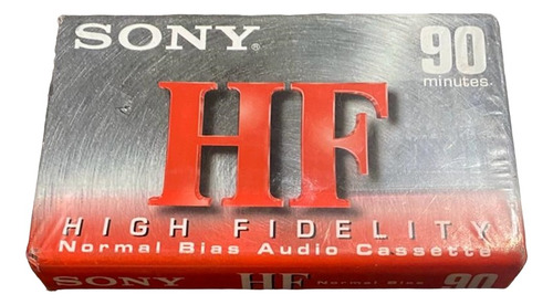 Audiocassette Sony C90hf De 90 Minutos De Alta Fidelidad