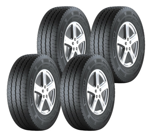 4- Llantas Vancontact Ap Continental 205/70r15 R106