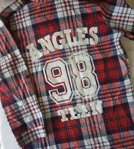 Camisa De Algodón Estampada (Usado)