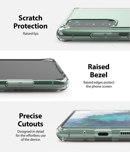Imagen 3 de 7 de Funda S20 Fe Ringke Fusion Samsung Galaxy Anti Impacto