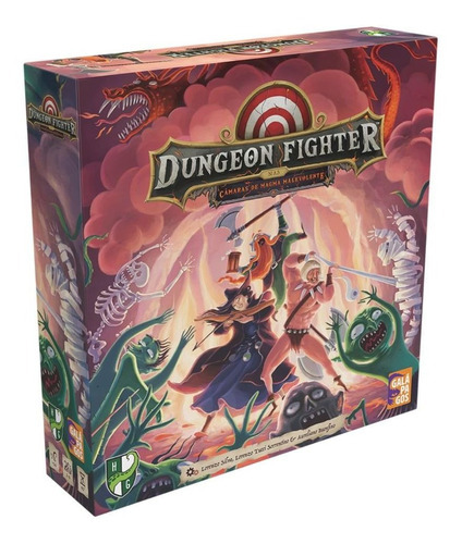 Dungeon Fighter 2° Ed. Nas Câmaras De Magma Malevolente