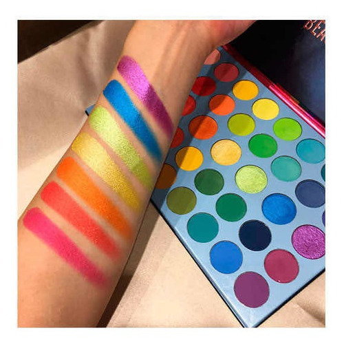 Paleta De Sombras Color Fusion Beauty Gl - g a $859