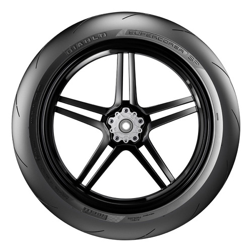 Pneus Pirelli 110/70-17 + 190/55-17 Diablo Super Corsa Spv3