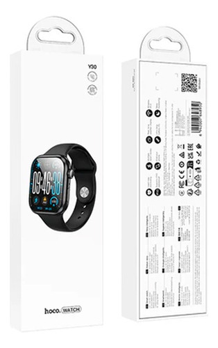 Smartwatch Reloj Inteligente Bluetooth Hoco Y30 Smart Negro