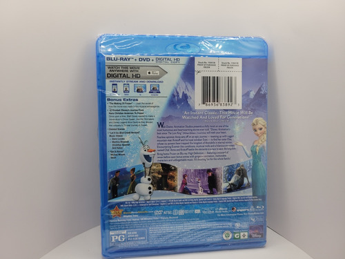 Frozen Blu Ray Importado