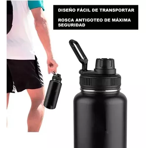 Botella De Agua Termo Frío Caliente 1200ml Acero Inoxidable