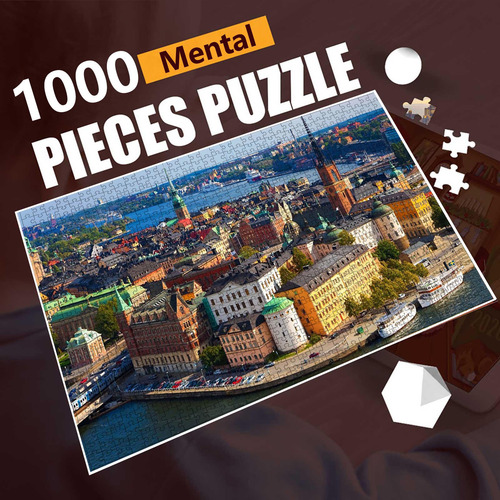 Juego De Rompecabezas Grande Z Puzzles De 1000 Piezas, Jugue