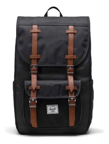 Herschel Little America Mid Mochila Preta Tamanho Único Negro