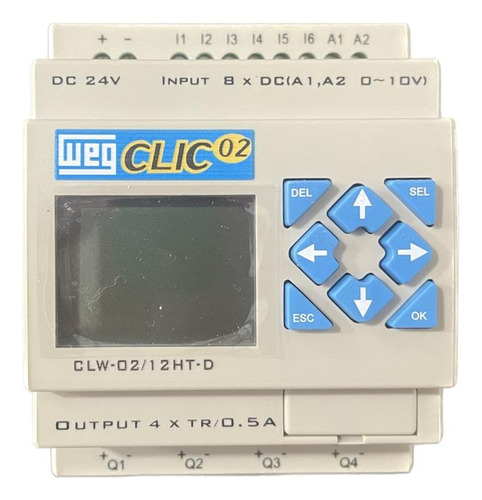 Clp Clic02 Weg Clw-02/12ht-d 3rd-8 Ent /4 S Transistor-24vcc