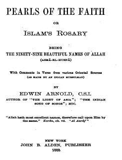 Libro Pearls Of The Faith, Or, Islam's Rosary, Being The ...