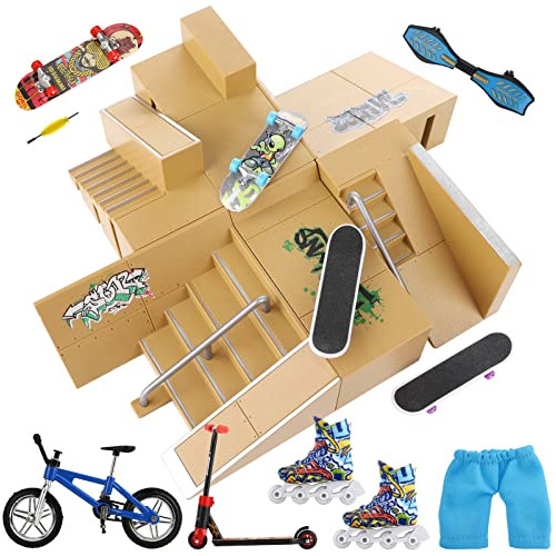 Time4deals Kit De Skate Más Grande 18 Pcs Finger 8wqxw