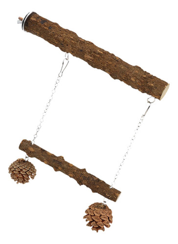 Pájaro De Madera Swing Bird Jage Swing Hanging Gym Gywing