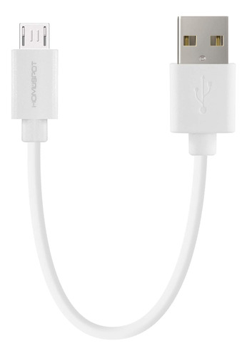 Homespot - Cable Micro Usb Corto De 5 Pulgadas De Carga Rapi