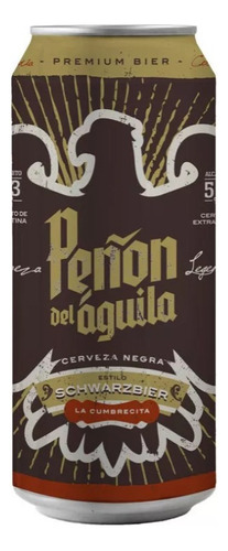 Cerveza Peñon Del Aguila Schwarzbier Lata X 473 Cc