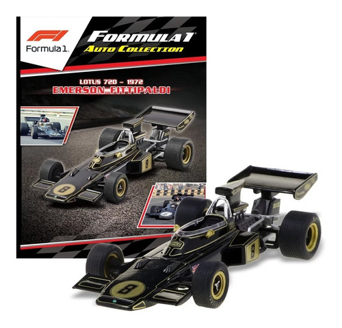 Revista Formula 1 #8 Emerson Fittipaldi Lotus 720 