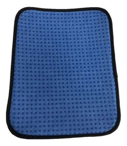 3 Toalla De Microfibra Para Bola De Bolos, Azul 20cmx25cm