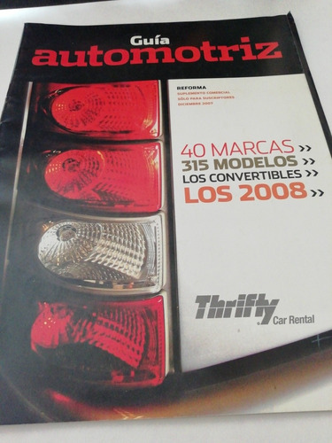 Guía Automotriz 40 Marcas 315 Modelos Los Convertibles 2008