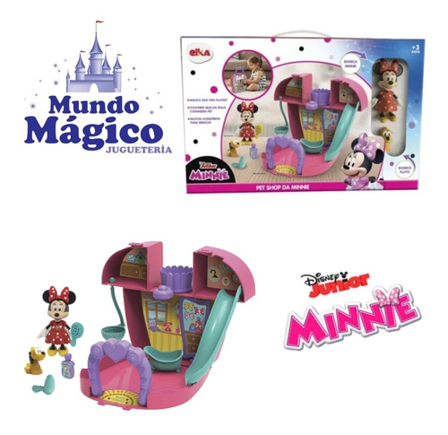 Valija Juguete Pets Shop De Minnie Elka Mundo Magico