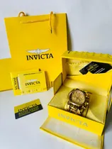 Comprar Reloj Pulsera Invicta Edición Bolt Seuz Gold Gold Dorado Dorado Dorado