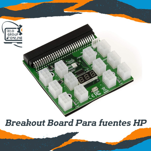 Breakout Board Para Fuentes Hp 1200w, 750w