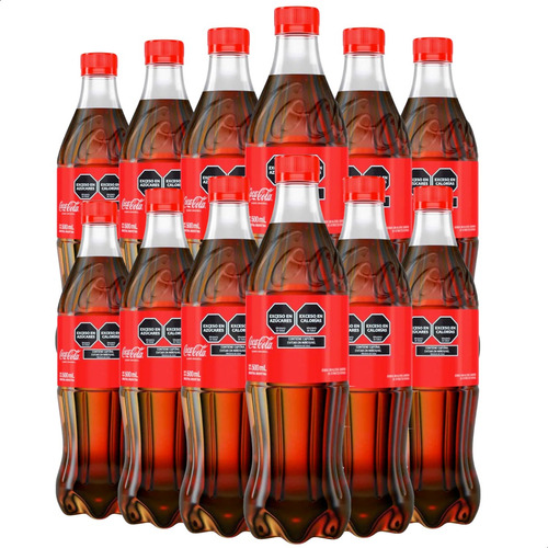 Gaseosa Coca Cola Sabor Original Pack X12 Unid - 01mercado
