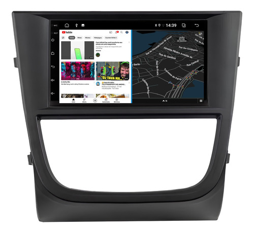 Multimidia Saveiro G5 2008/2012 Android 13 Carplay 64gb 7p
