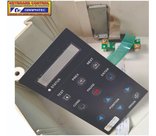 Teclado Graphtec Plotter Mk2 Med. Original + Navaja Gratis