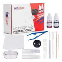 Comprar Kit De Preparación De Portaobjetos Para Microscopio Amsco...