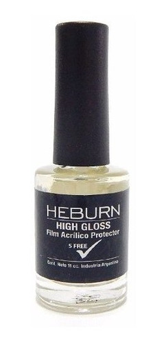 Heburn Esmalte Uñas 160 Highgloss Barniz Protector Manicuria