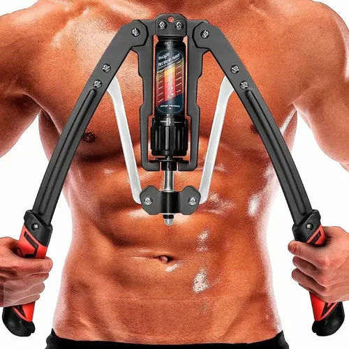 Xvolt Twister Arm Trainer - Adjustable 66-110lb Resistance Chest & Arm Workout Equipment For Home Gym