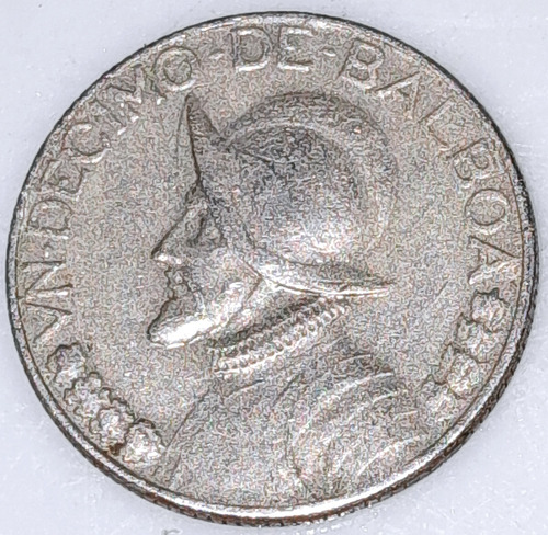 Moneda 1 Decimo Balboa 1973 Panama