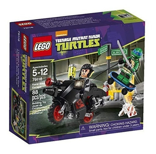 Las Tortugas Ninja Lego, Karai Bicicletas De Escape Juego De