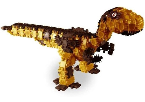 Brinquedo De Montar Dinossauro T-rex Clic & Lig 155 Peças