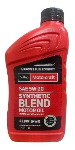 Aceite 5w20 Semisintetico Motorcraft Original