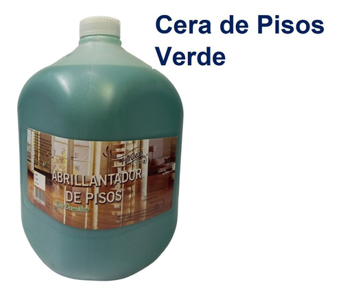 Cera Verde Abrillantador Piso Fullclean Galon 3.79l Original