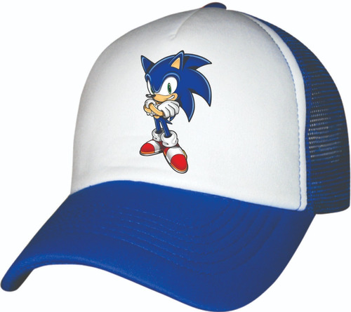 Gorra Sonic Personalizada Fiestas Cumpleaños