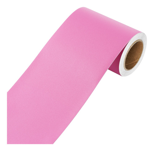 Yenhome Papel Tapiz De Color Rosa De 3 X 590 Pulgadas, Borde